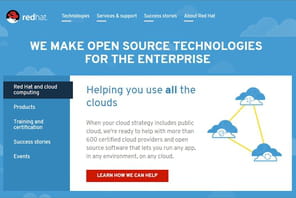 Red Hat, champion open source mondial du&nbsp;cloud hybride