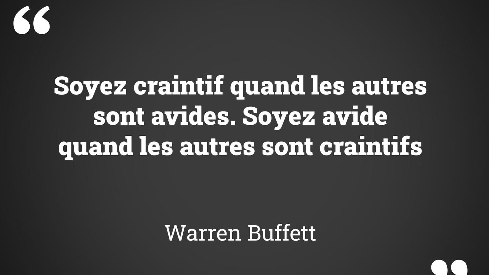 Warren Buffett