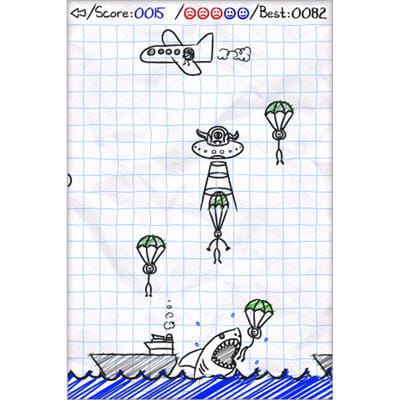 sauvez les parachutistes