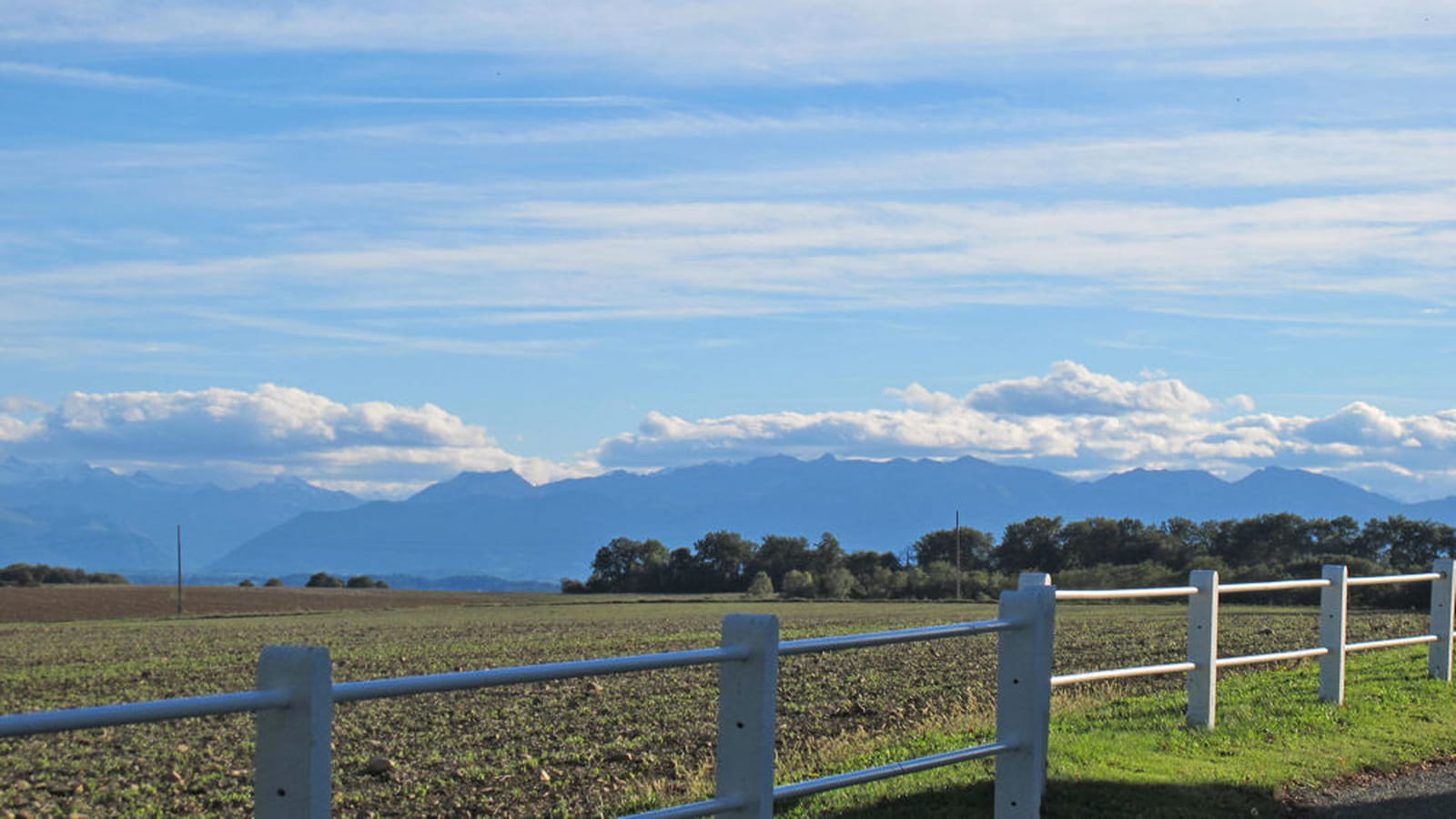 Vue sur les Pyrénées