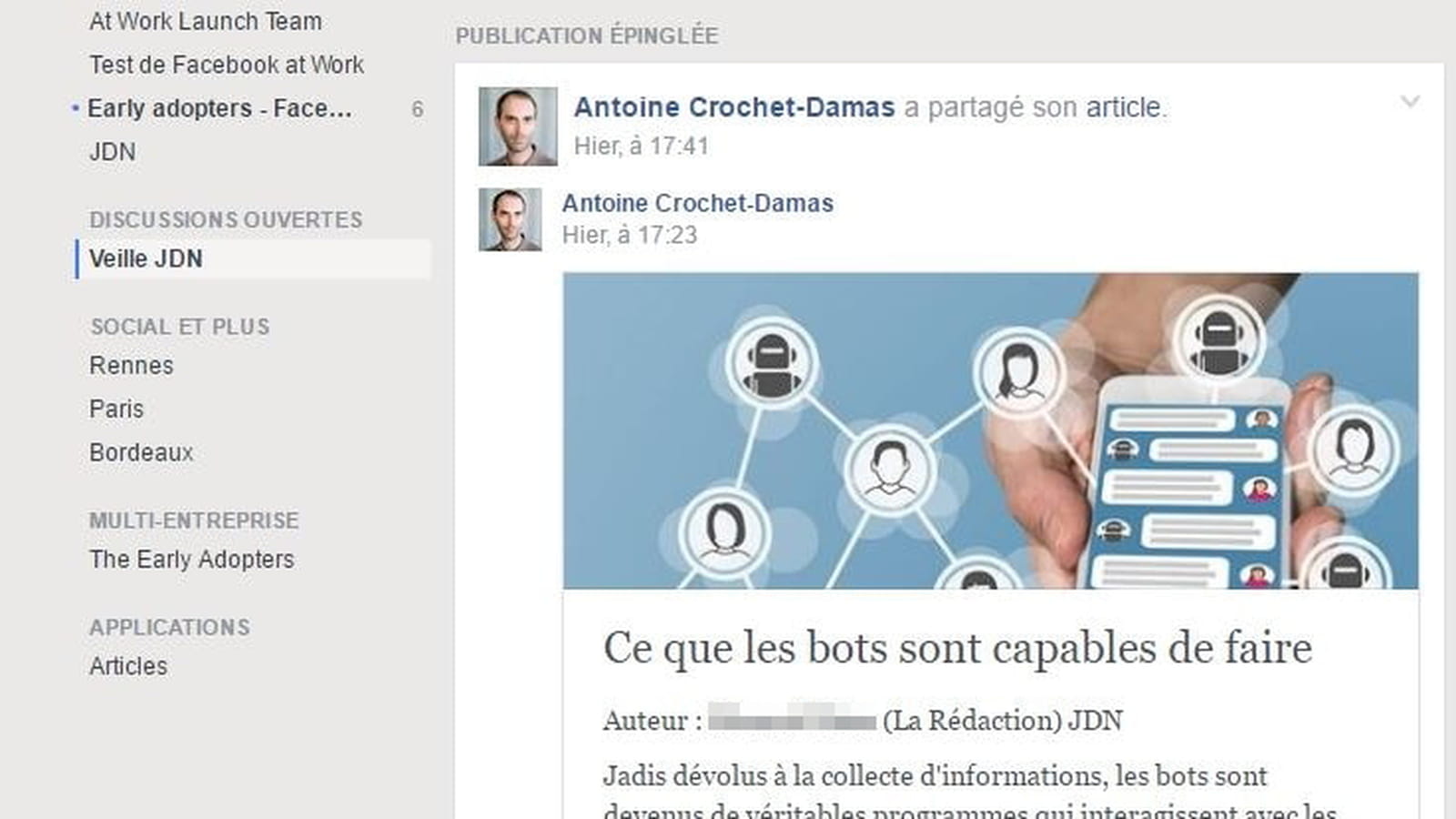 Partager des newsletters