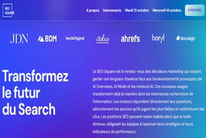SEO Square 2026&nbsp;: la 11e &eacute;dition se tiendra les 13&nbsp;et 14&nbsp;octobre