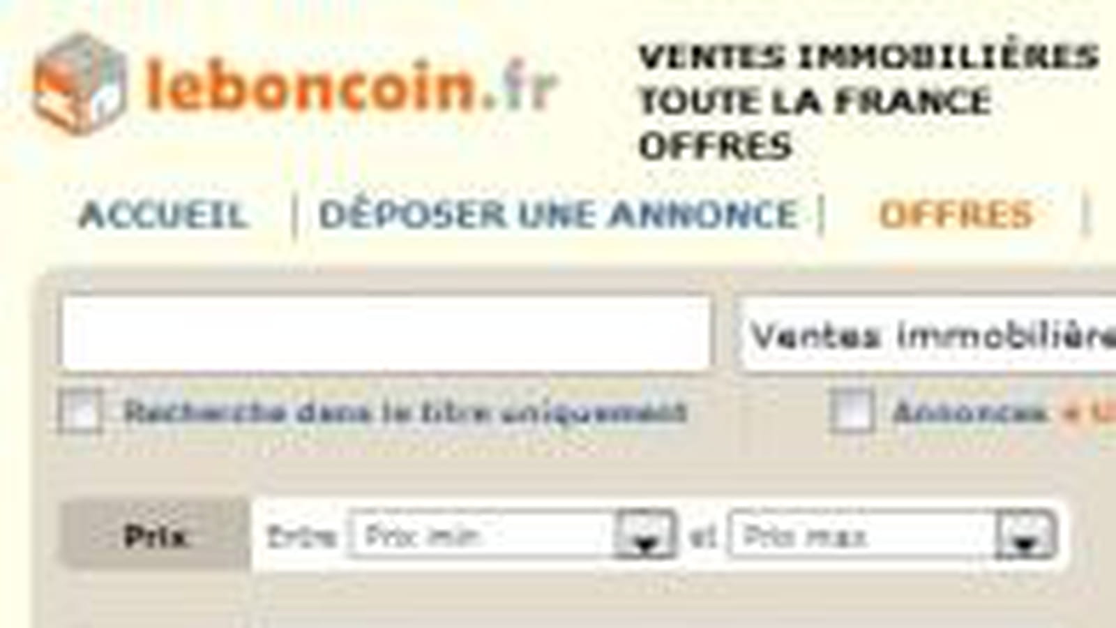 Leboncoin.fr Immo