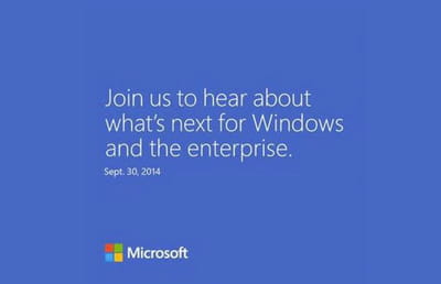 windows 9 event