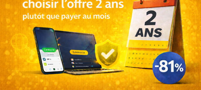 CyberGhost&nbsp;: 9&nbsp;raisons de choisir l'offre 2&nbsp;ans plut&ocirc;t que payer au mois