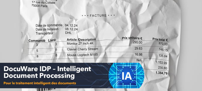 Florent Rogeon&nbsp;: &quot;Avec l'IA, DocuWare IDP transforme la gestion documentaire&quot;