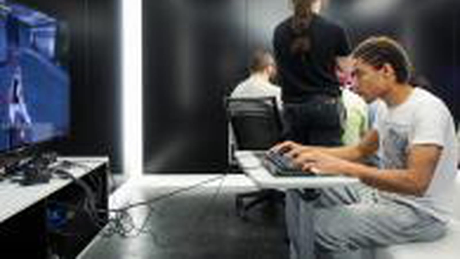 Salle de jeux vidéo