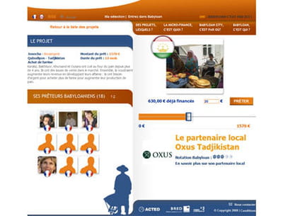 capture du site babyloan.org 