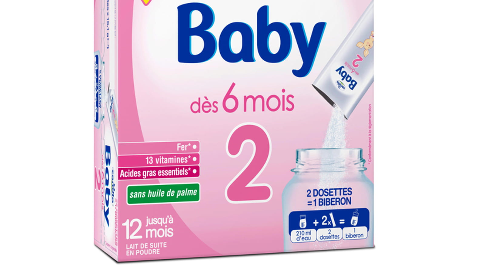 Dosettes de lait infantile
