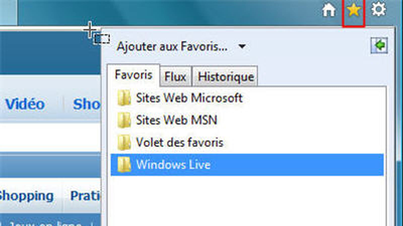 Favoris et modules