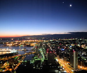 une vue de yokohama.