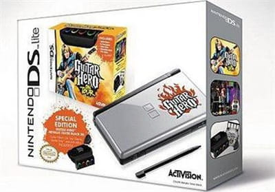 la ds lite guitar hero 