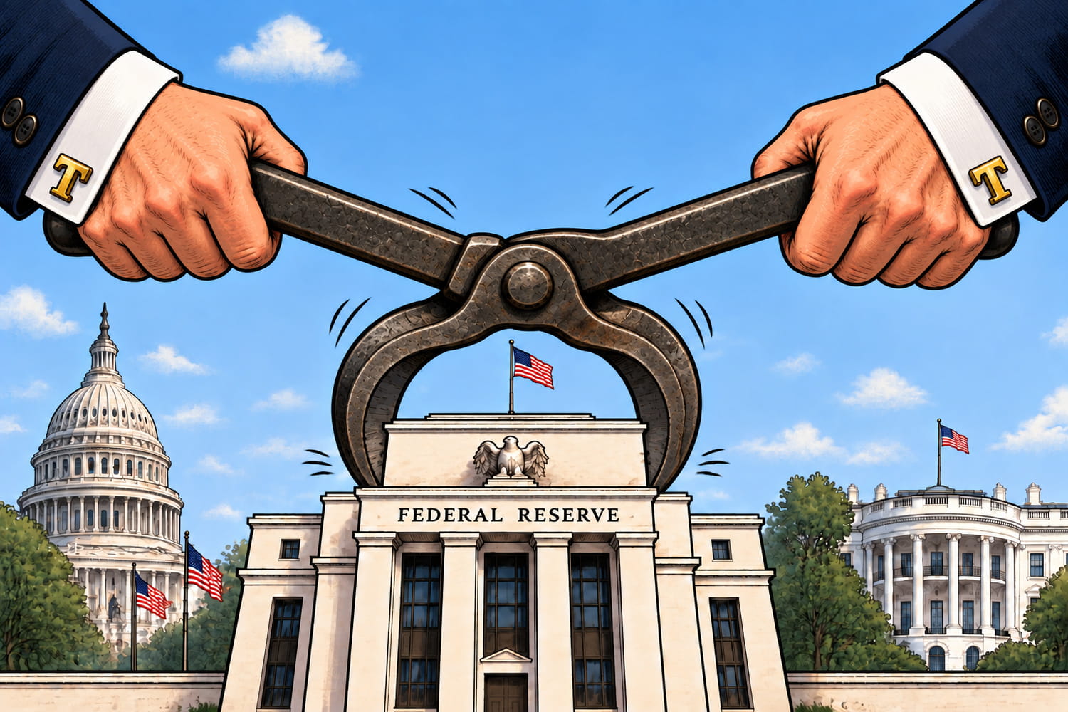 Etats-Unis : la Fed prise en tenaille entre l'inflation… et Trump