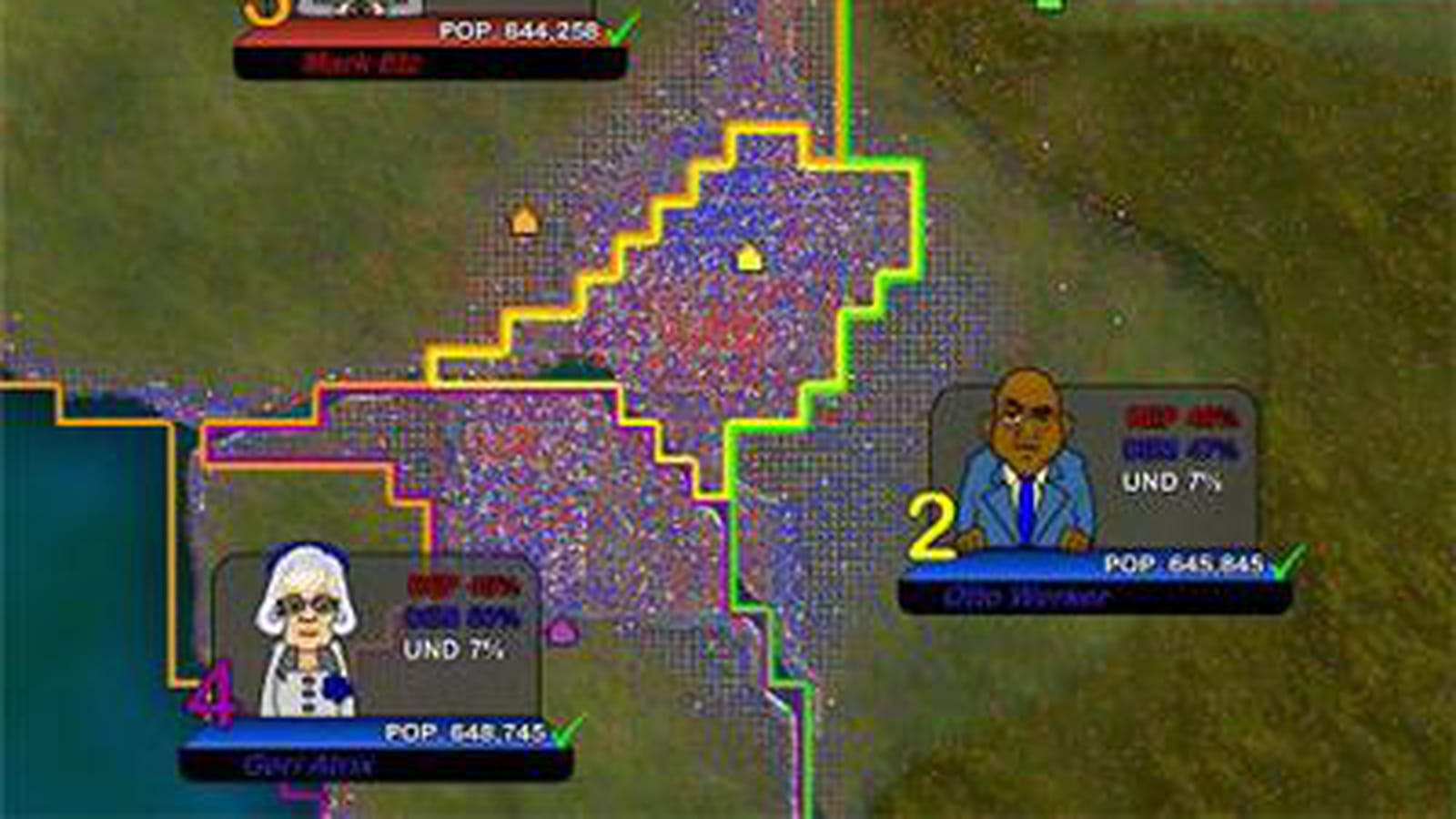 The ReDistricting Game