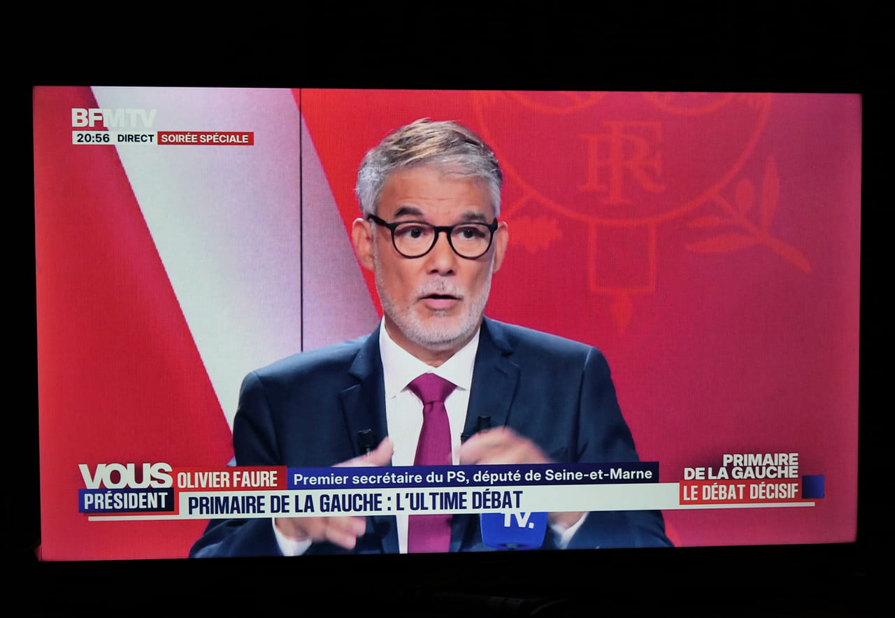 Primaire socialiste : Olivier Faure estime que "100 000 votants, ça serait un succès"