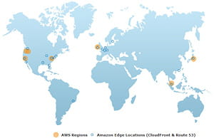 l'infrastructure actuelle du cloud amazon web services