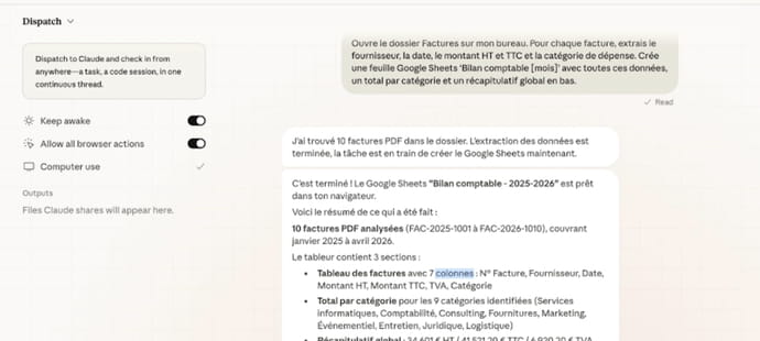 J'ai laiss&eacute; Claude Cowork piloter mon ordinateur en mon absence&nbsp;: voici le r&eacute;sultat