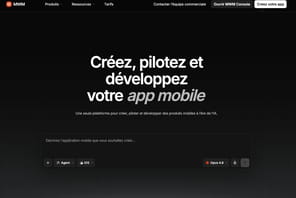 On a cr&eacute;&eacute; une application mobile en 10&nbsp;minutes avec MWM AI