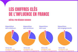 Volumes, engagement, ROI, r&eacute;partition&nbsp;: l'influence pass&eacute;e au crible en France