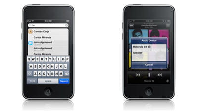 une petite mise à jour disponible pour les 20 millions d'ipod touch, et pour les