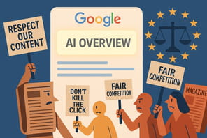 Plaintes contre AI Overviews en Europe&nbsp;: ce n'est que le d&eacute;but