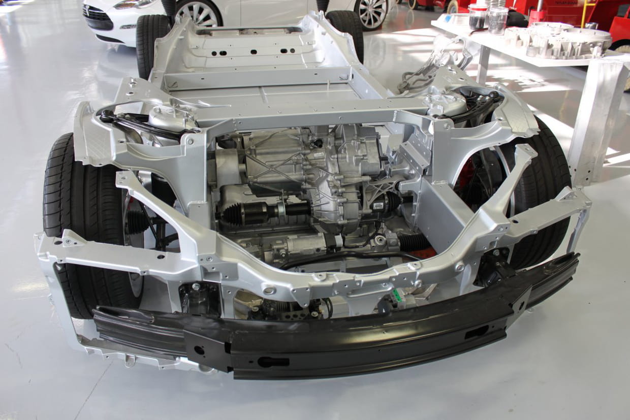 Le moteur de la Model S