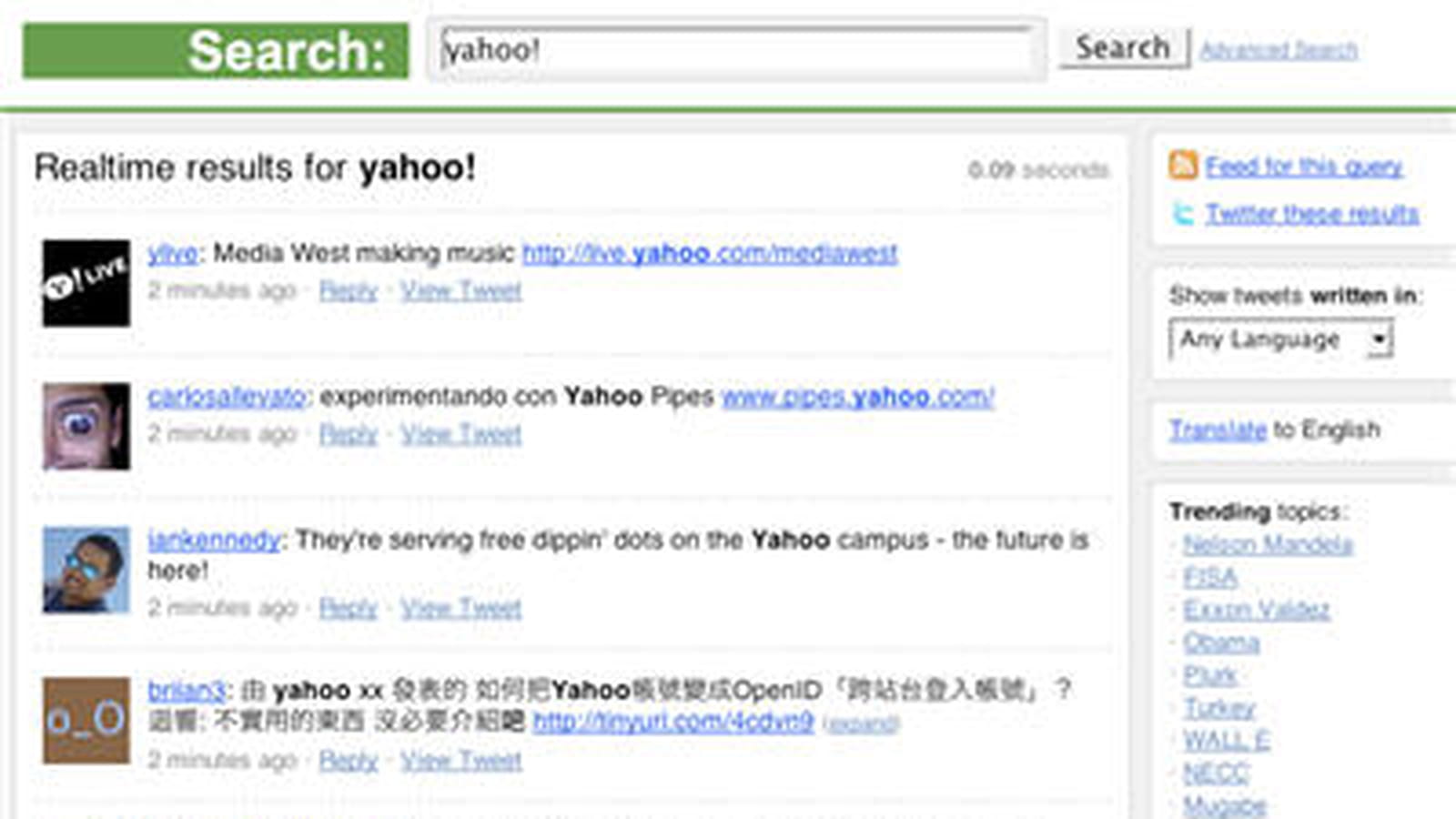 BOSS : la contre-attaque de Yahoo