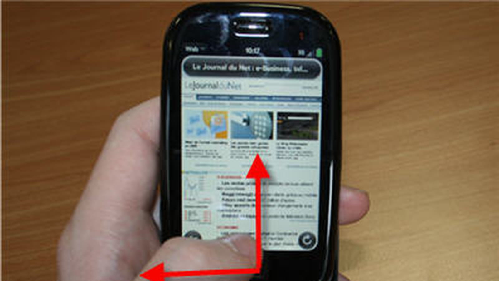 WebOS et manipulation