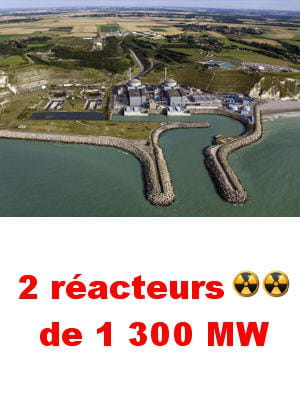 le site de penly a grignoté 70 hectares sur la mer.