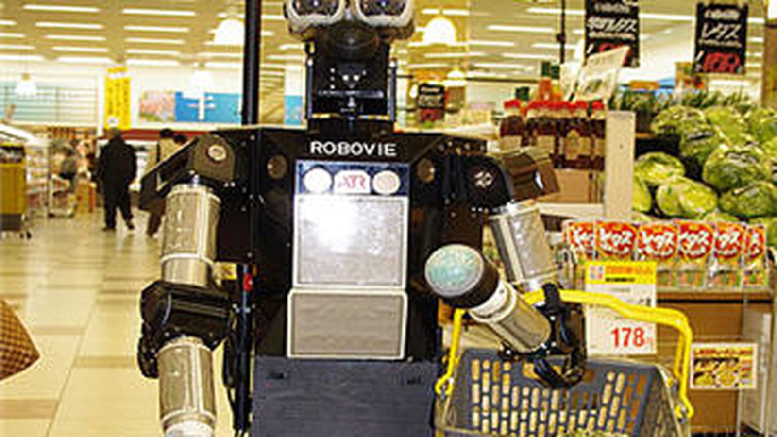 Robot - porteur de courses