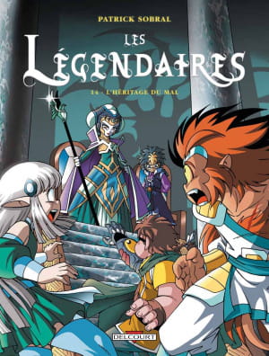 les légendaires - l'héritage du mal.