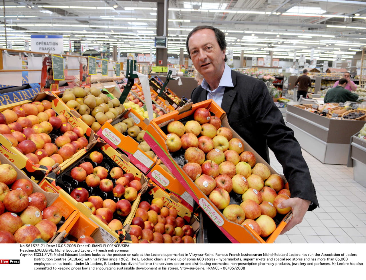 Michel-Edouard Leclerc s'inquiète d'une inflation à 4% d'ici la fin de l'année
