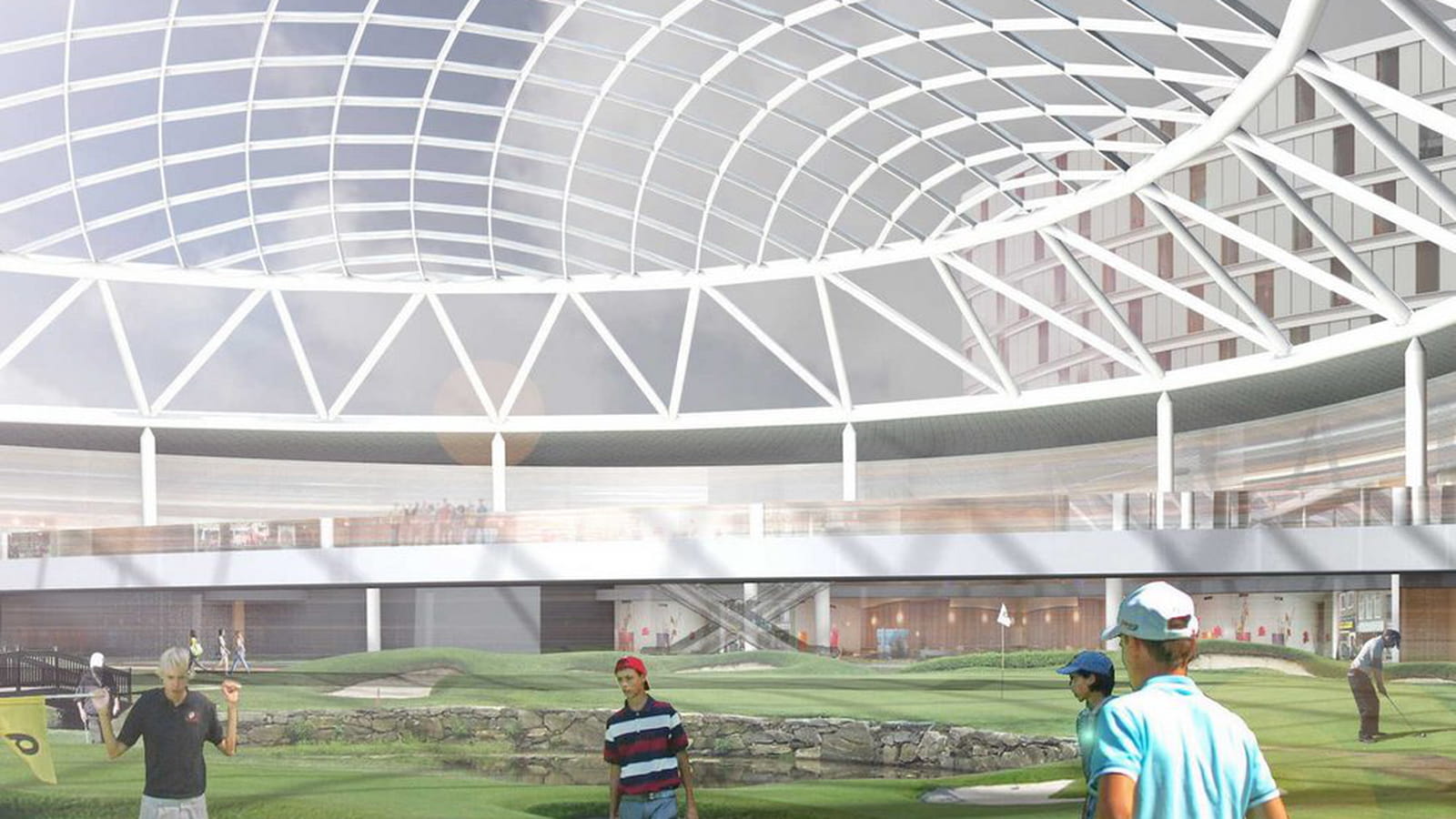 Indoor Golf Arena