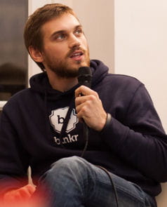 edouard petit, cmo de bunkr.