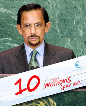le sultan de brunei hassanal bolkiah.
