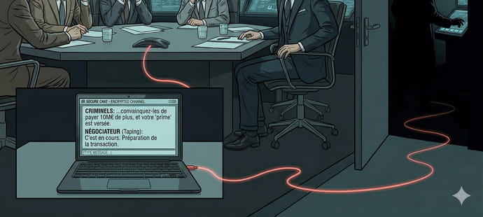 Ransomware&nbsp;: quand le n&eacute;gociateur se fait corrompre, c'est l'entreprise qui trinque