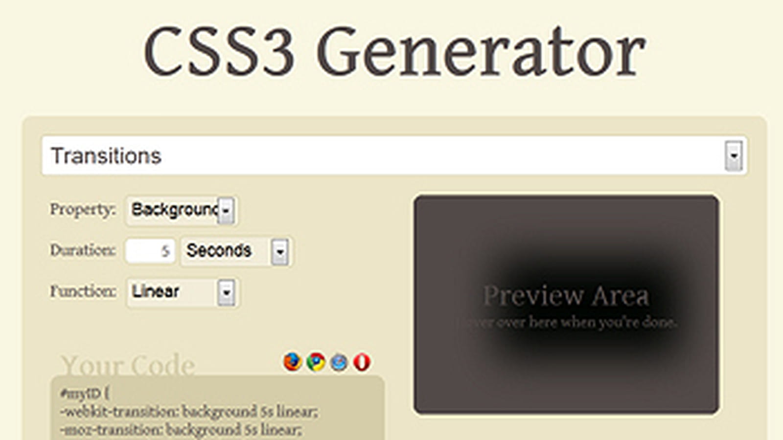 CSS3 Generator