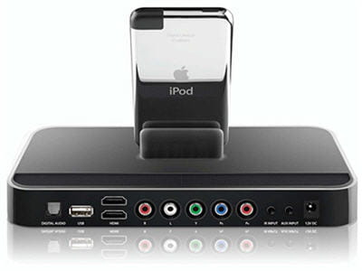 un dock à la connectique très complète, pour utiliser votre ipod comme disque