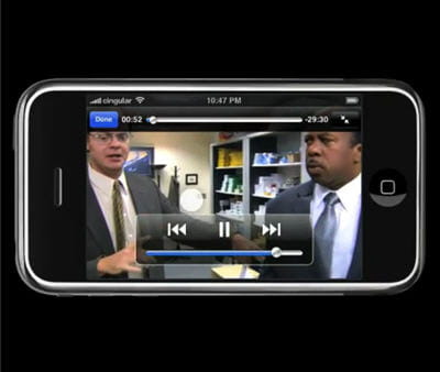 la tv sur l'iphone ?