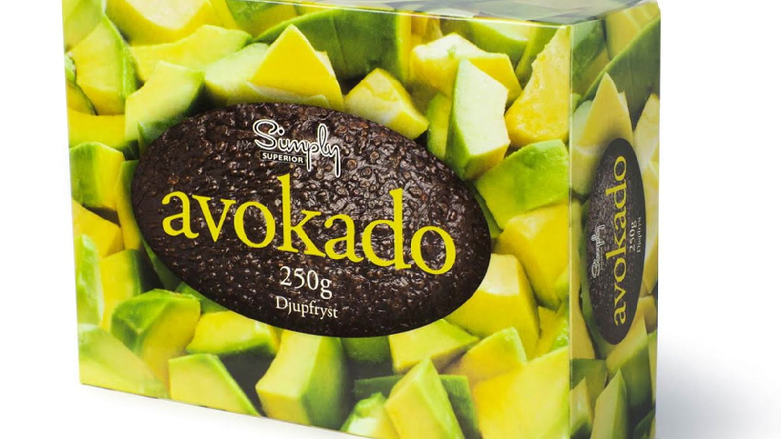 Avocat surgelé en cubes