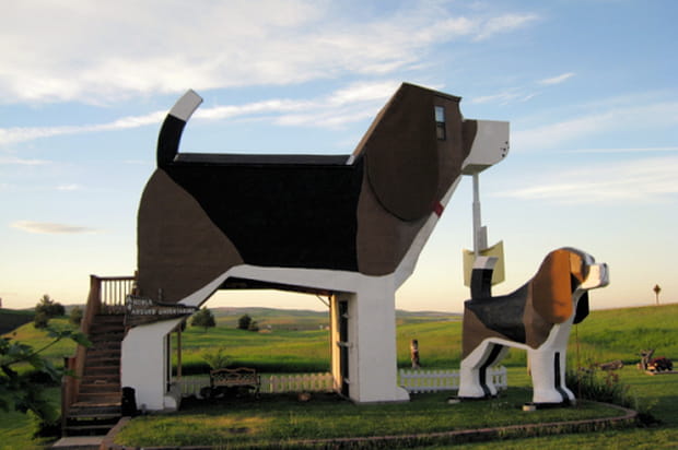 Dog Bark Park Inn : un hôtel qui a du chien