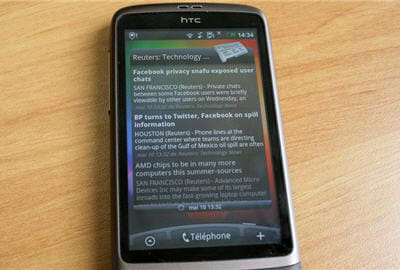 on peut s'abonner à des flux rss d'actualité pour rester tout le temps en ligne