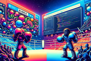 Bubble vs Webflow&nbsp;: l'app builder face au constructeur de site