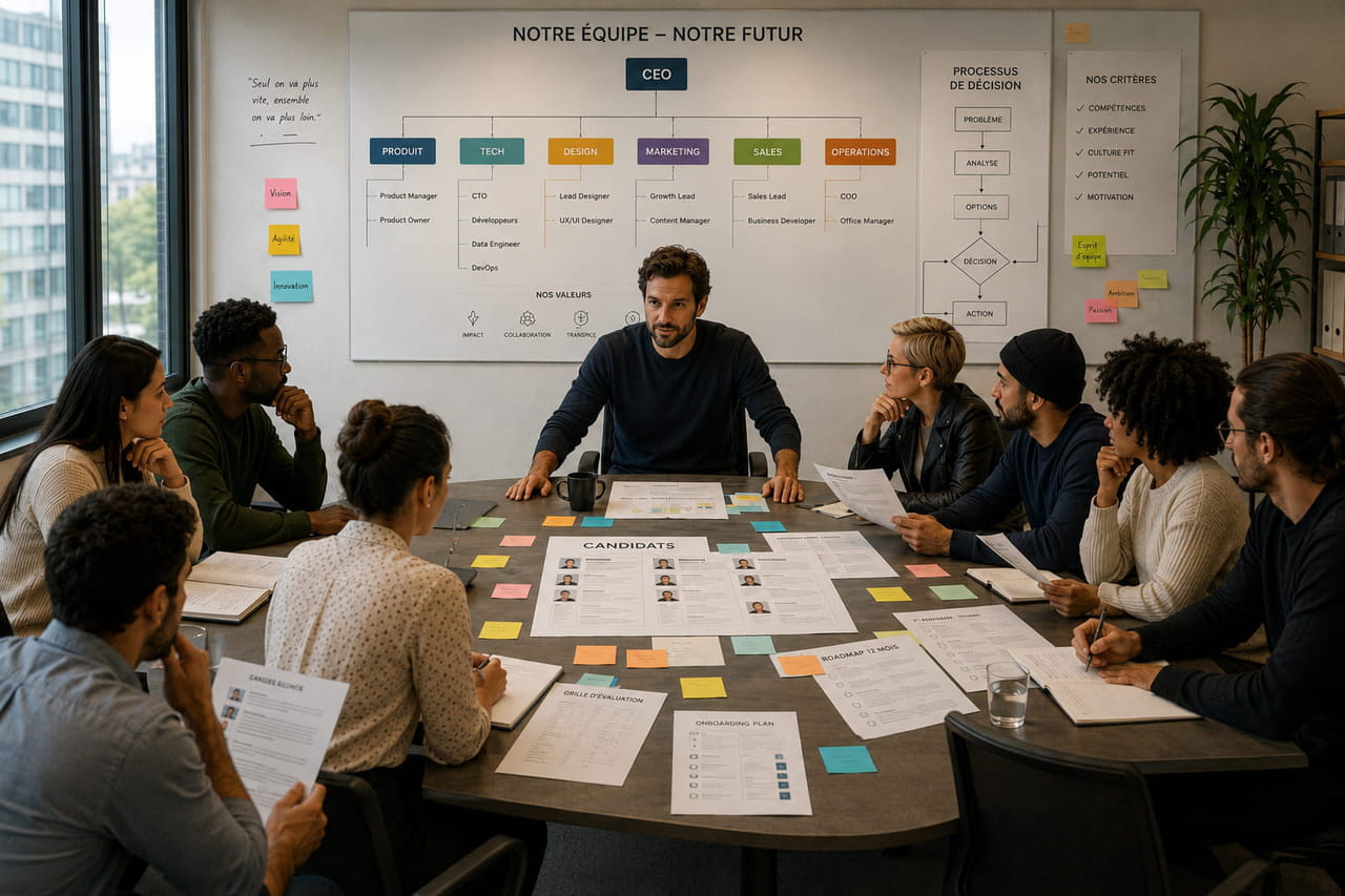 Comment bien choisir ses 10 premiers collaborateurs ? Les 5 conseils des fondateurs de start-up