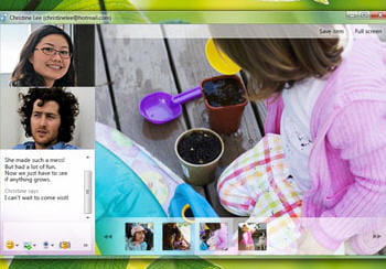 exemple d'échange de documents via windows live messenger