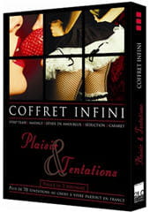 le coffret infini plaisir et tentations, désormais uniquement vendu sur