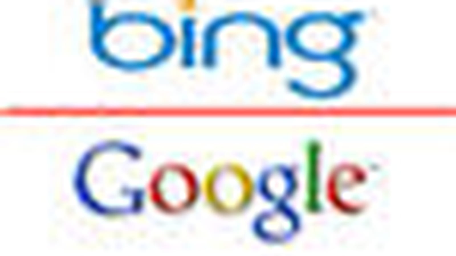 Duel Bing / Google : Google vainqueur aux points