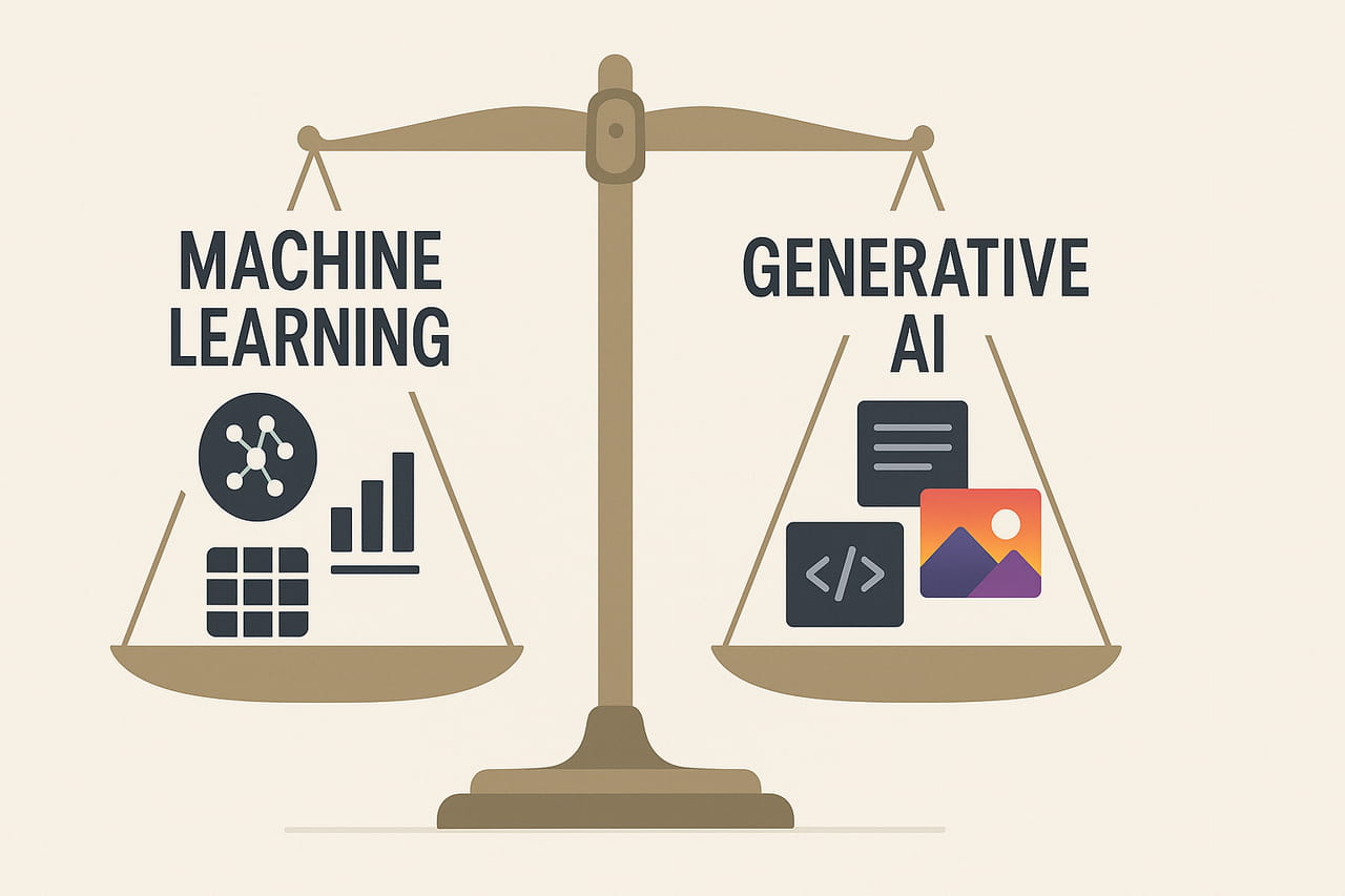 Machine learning ou IA générative : quelle technologie pour quels besoins ?