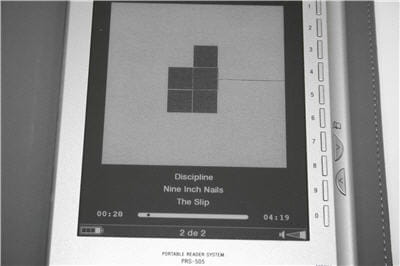 le reader propose également à ses utilisateurs d'écouter de la musique.