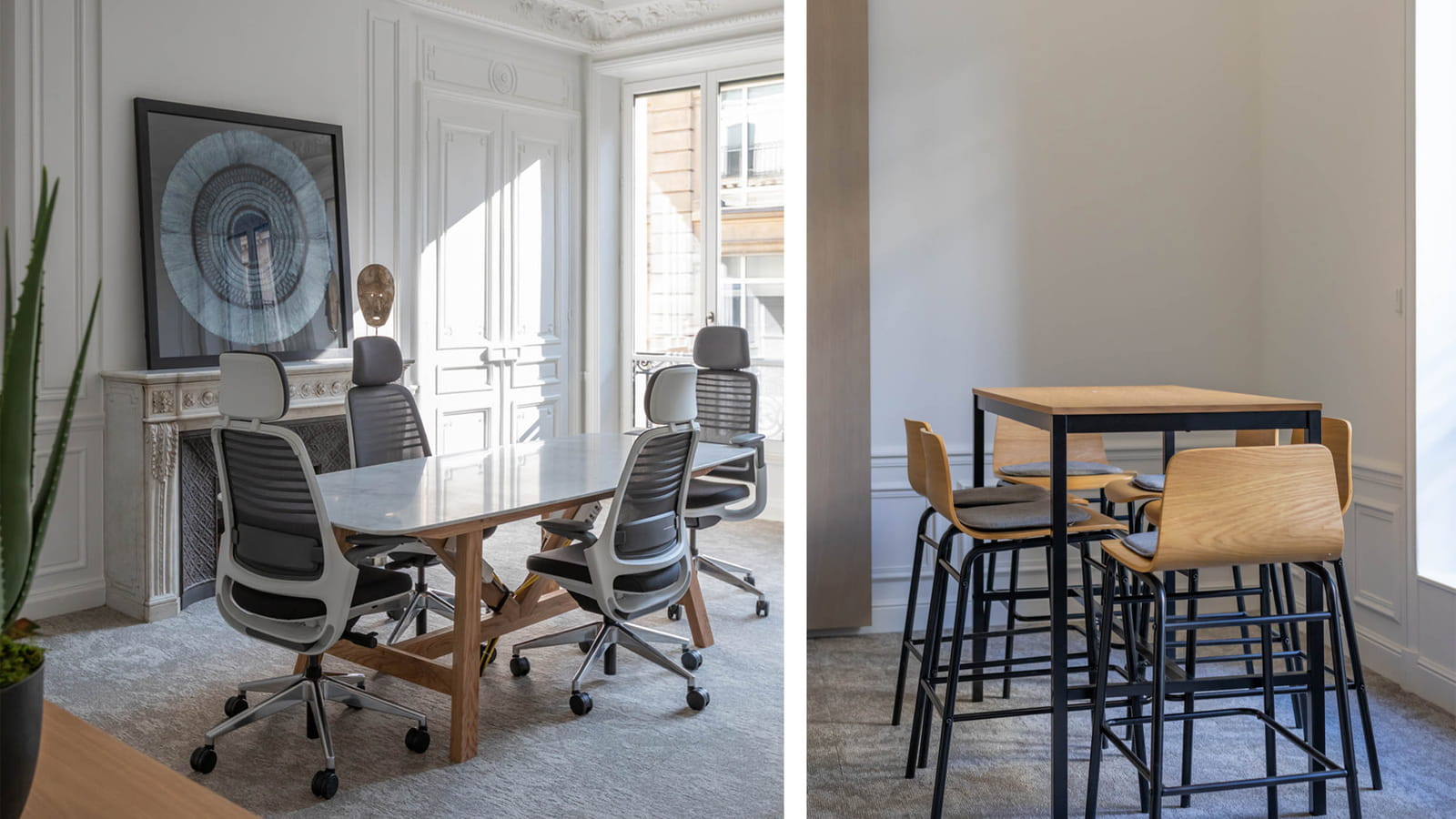 Un mobilier issu d'une collaboration avec La Redoute For Business